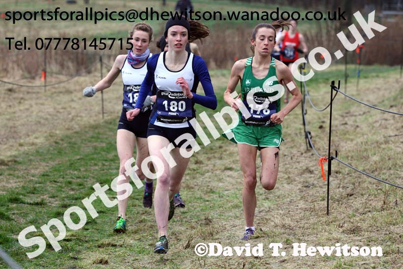 Celtic Nations senior and junior womens Great Edinburgh Cross Country. Photo: David T. Hewitson/Sports for All Pics
